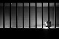 MANN MIT LICHT
